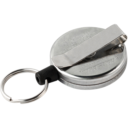 Original Self Retracting Reels #485-HDK, Chrome, 48" Cable, Belt Clip Attachment Seagulf Marine Industries Inc.