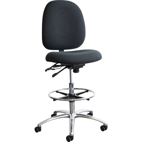 Chaises D.E.S. (dissipation &eacute;lectrostatique) Shoptech, Tissu, Bleu, Capacit&eacute; 275 lb Seagulf Marine Industries Inc.