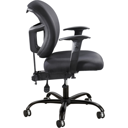 Chaises de travail pour usage intensif 24/7 Alday, Nylon, Noir, Capacit&eacute; 500 lb Seagulf Marine Industries Inc.