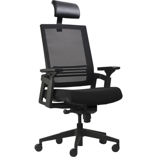 Chaises de bureau A-37 Activ, Mailles, Noir, Capacit&eacute; 275 lb Seagulf Marine Industries Inc.