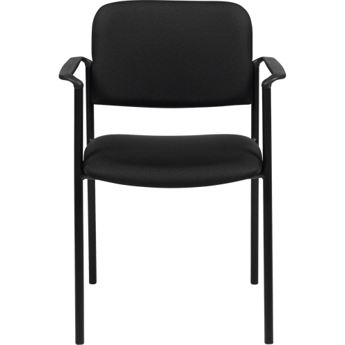 Stacking Chairs, Fabric, 32" High, 300 lbs. Capacity, Black Seagulf Marine Industries Inc.