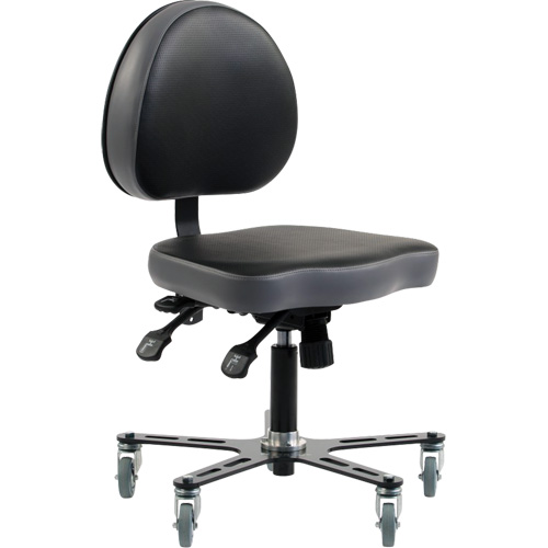 Chaise ergonomique &agrave; inclinaison r&eacute;glable SF180, Mobile, Ajustable Hauteur Seagulf Marine Industries Inc.