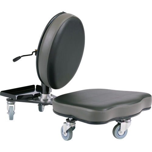 Flex Ergonomic Chair, Vinyl, Black/Grey Seagulf Marine Industries Inc.
