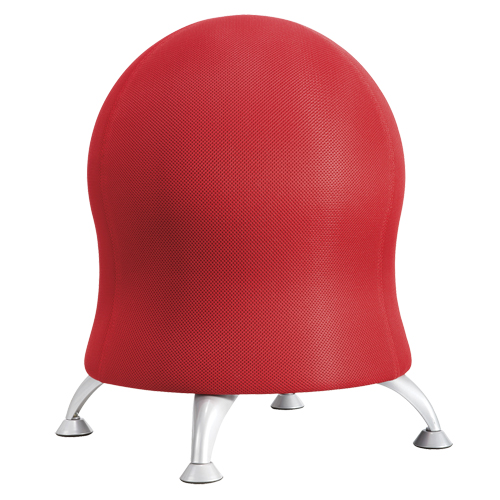 Chaise sph&eacute;rique Zenergy, Tissu, Rouge, Capacit&eacute; 250 lb Seagulf Marine Industries Inc.