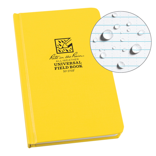Bound Book, Hard Cover, Yellow, 160 Pages, 4-5/8" W x 7-1/4" L Seagulf Marine Industries Inc.