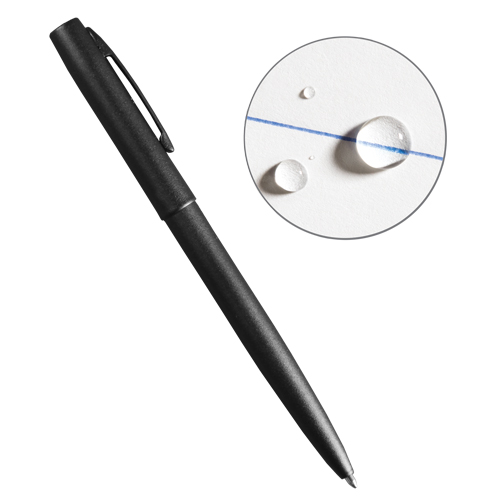 All-Weather Metal Pen, Blue, 0.8 mm, Retractable Seagulf Marine Industries Inc.