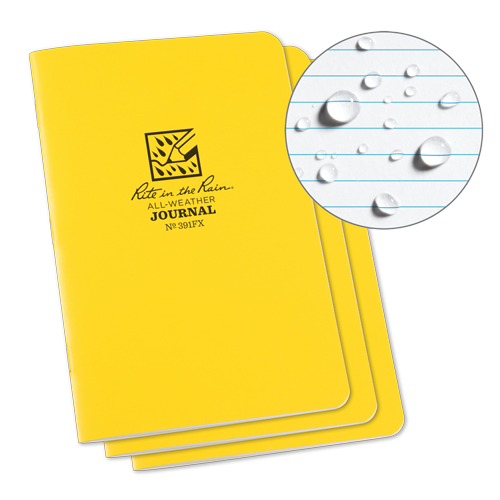 Carnet de notes, Couverture souple, Jaune, 48 Pages, 4-5/8" , 7"  Seagulf Marine Industries Inc.