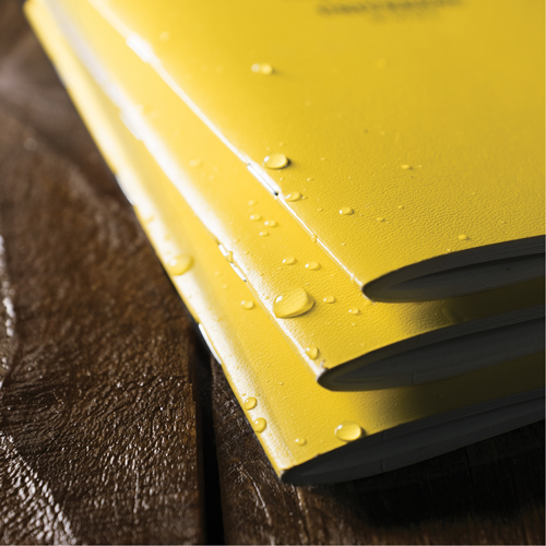 Carnet de notes, Couverture souple, Jaune, 48 Pages, 4-5/8" , 7"  Seagulf Marine Industries Inc.