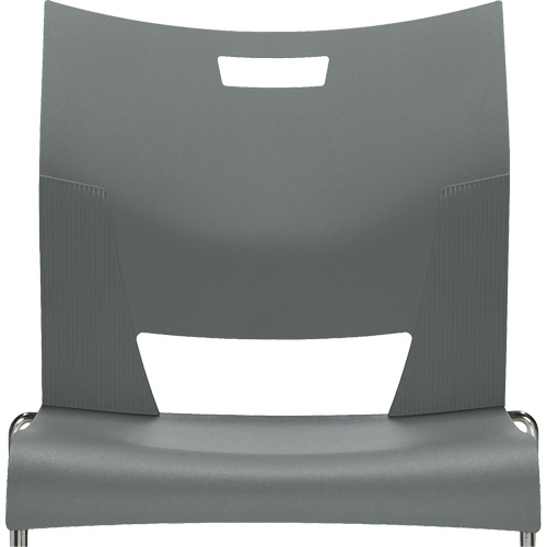 Duet Armless Training Chair, Plastic, 33-1/4" High, 350 lbs. Capacity, Grey Seagulf Marine Industries Inc.