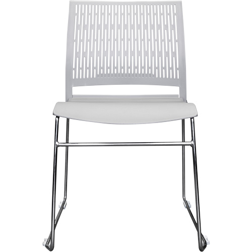 Activ Series Stacking Chairs, Polypropylene, 32-3/8" High, 275 lbs. Capacity, Grey Seagulf Marine Industries Inc.
