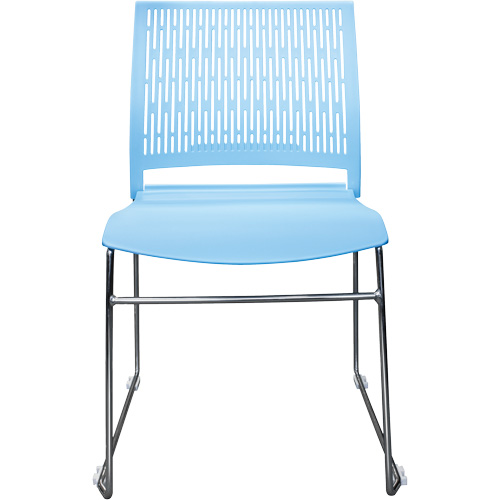 Activ Series Stacking Chairs, Polypropylene, 32-3/8" High, 275 lbs. Capacity, Blue Seagulf Marine Industries Inc.