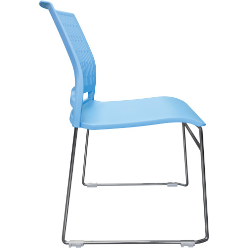 Activ Series Stacking Chairs, Polypropylene, 32-3/8" High, 275 lbs. Capacity, Blue Seagulf Marine Industries Inc.