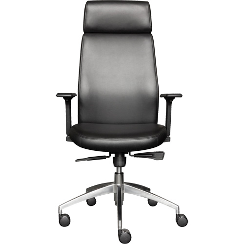 Activ Series High Back Executive Chair, Polyurethane/Vinyl, Black, 275 lbs. Capacity Seagulf Marine Industries Inc.