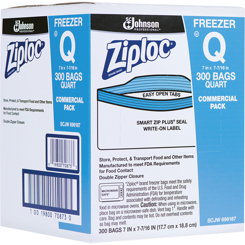 Ziploc&reg; Freezer Bags Seagulf Marine Industries Inc.