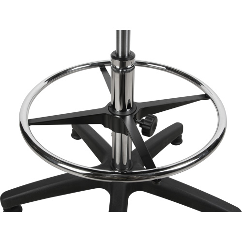 Heavy-Duty Ergonomic Stool, Stationary, Adjustable Height, 250 lbs. Capacity Seagulf Marine Industries Inc.