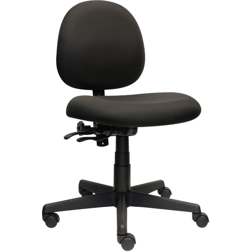 Aspen Low Back Posture Task Chair, Fabric, Black, 275 lbs. Capacity Seagulf Marine Industries Inc.