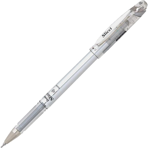 Slicci Metallic Gel Pen, Silver, 0.8 mm Seagulf Marine Industries Inc.