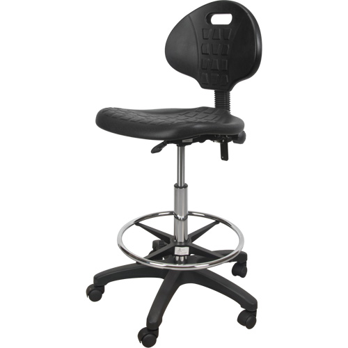 Heavy-Duty Ergonomic Stool, Mobile, Adjustable Height, 250 lbs. Capacity Seagulf Marine Industries Inc.