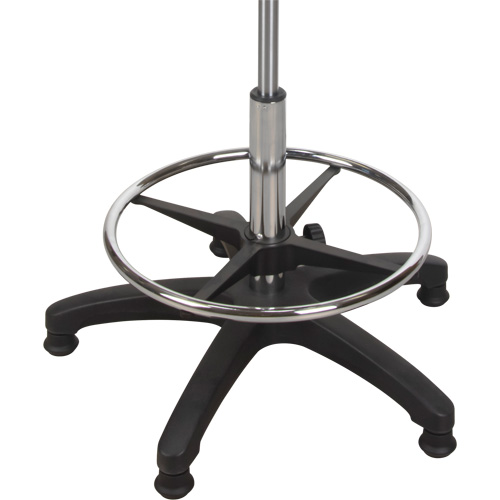 Heavy-Duty Ergonomic Stool with Adjustable Arm Rests, Stationary, Adjustable Height, 250 lbs. Capacity Seagulf Marine Industries Inc.