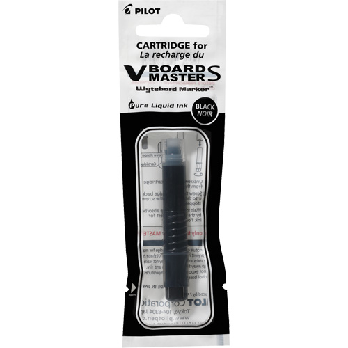 Vboard Master S Slim White Board Marker Refill, Black Seagulf Marine Industries Inc.