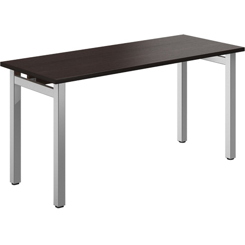 Table bureau Newland, 29-7/10" lo x 60" la x 29-3/5" h, Brun fonc&eacute; Seagulf Marine Industries Inc.