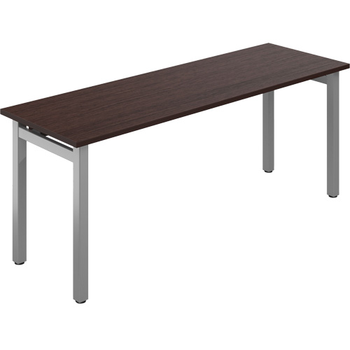 Table bureau Newland, 29-7/10" lo x 72" la x 29-3/5" h, Brun fonc&eacute; Seagulf Marine Industries Inc.