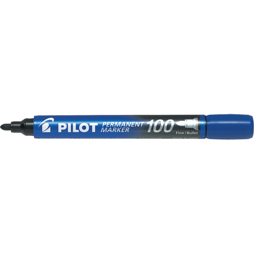 Series 100 Permanent Marker, Blue, Bullet Tip Seagulf Marine Industries Inc.