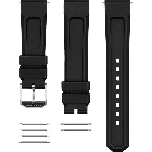 Large Diver's Quartz Watch, Digital, Battery Operated, 41 mm, Black Seagulf Marine Industries Inc.