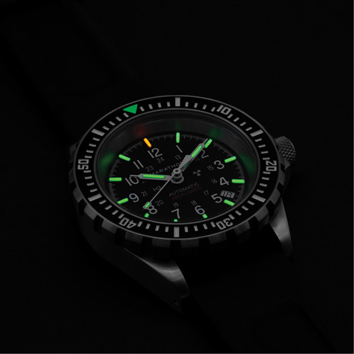 Grande montre automatique de plong&eacute;e, Num&eacute;rique, &agrave; piles, 41 mm, Noir Seagulf Marine Industries Inc.