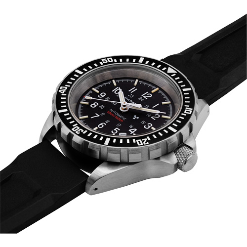 Grande montre automatique de plong&eacute;e, Num&eacute;rique, &agrave; piles, 41 mm, Noir Seagulf Marine Industries Inc.