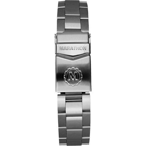 Arctic Edition Large Diver's Automatic GSAR Watch with Stainless Steel Bracelet, Digital, Battery Operated, 41 mm, Silver Seagulf Marine Industries Inc.