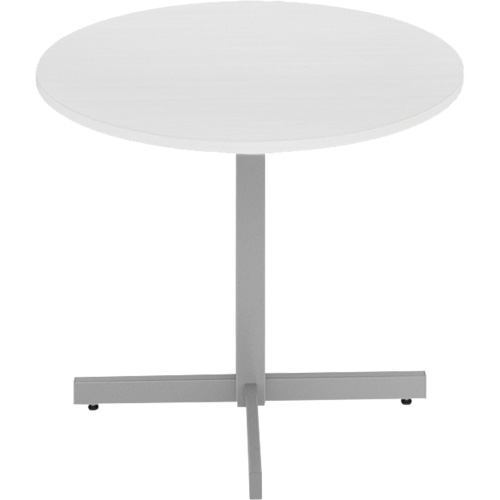 Table ronde &agrave; hauteur r&eacute;glable Newland, 36" lo x 36" la x 29" h, Dessus de 1", Stratifi&eacute;/Polypropyl&egrave;ne, Blanc Seagulf Marine Industries Inc.