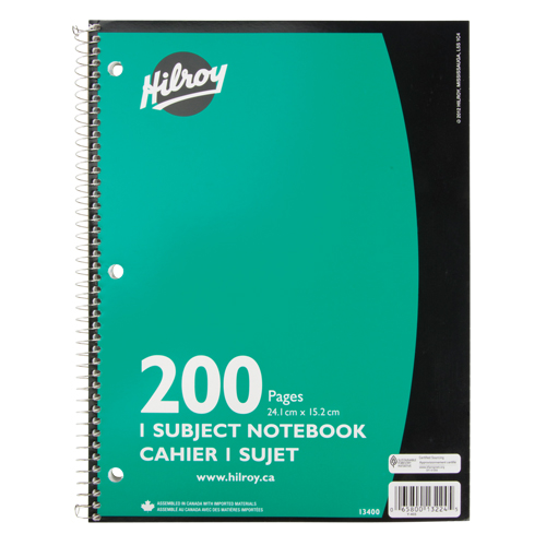 1 Subject Spiral Notebook Seagulf Marine Industries Inc.