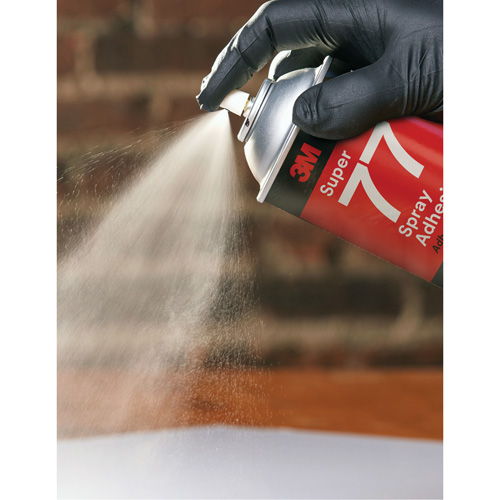 Super 77 Spray Adhesive, Clear, Aerosol Can Seagulf Marine Industries Inc.