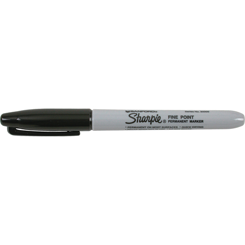 Marqueurs permanents - #15, Noir, Pointe Fin Seagulf Marine Industries Inc.