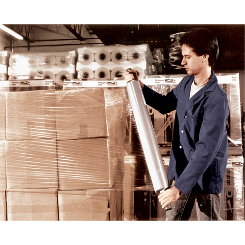 Film &eacute;tirable manuel, Calibre 80 (20,3 microm&egrave;tres), 30" x 1000', Transparent Seagulf Marine Industries Inc.