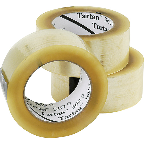 Tartan 369 Box Sealing Tape, Acrylic Adhesive, 1.6 mils, 48 mm (1-22/25") x 132 m (432') Seagulf Marine Industries Inc.