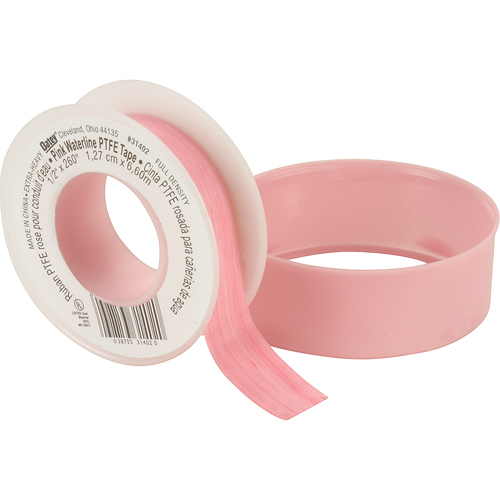 Teflon&reg; Tape - Water Lines Thread, 260" L x 1/2" W, Pink Seagulf Marine Industries Inc.