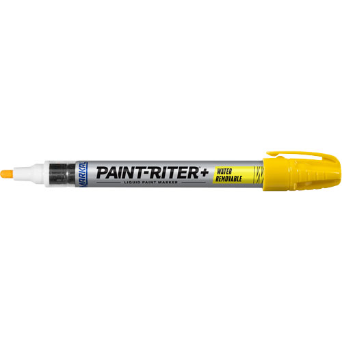 Paint-Riter&reg;+ Water Removable Paint Marker, Liquid, Yellow Seagulf Marine Industries Inc.