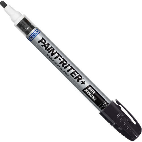 Paint-Riter&reg;+ Water Removable Paint Marker, Liquid, Black Seagulf Marine Industries Inc.