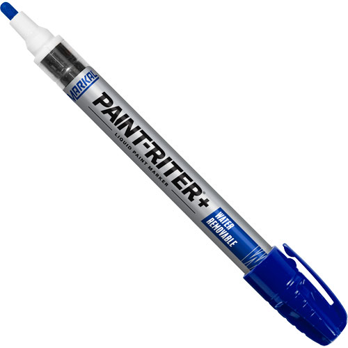 Paint-Riter&reg;+ Water Removable Paint Marker, Liquid, Blue Seagulf Marine Industries Inc.