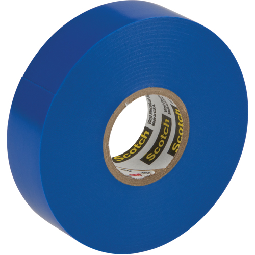 Scotch&reg; 35 Colour Coded Tape, 19 mm (3/4") x 20.1 m (66'), Blue, 7 mils Seagulf Marine Industries Inc.