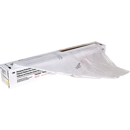 Overspray Protective Sheeting, 400' L x 12' W, Plastic Seagulf Marine Industries Inc.