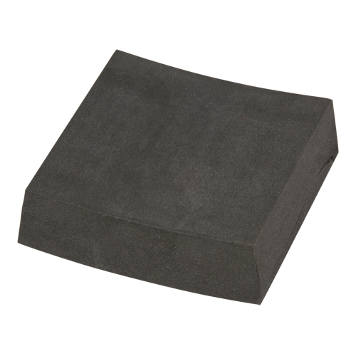 Black Neoprene Foam, 1" Thick, 3" L x 3" W Seagulf Marine Industries Inc.