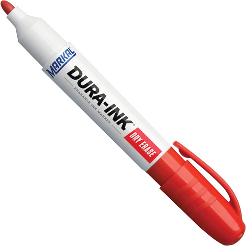 Dura-Ink&reg; Dry Erase Ink Markers, Red, Bullet Tip Seagulf Marine Industries Inc.