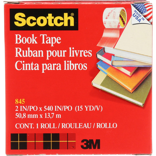 Ruban pour la r&eacute;paration de livres Scotch Seagulf Marine Industries Inc.
