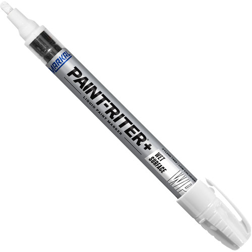 Paint-Riter&reg;+ Wet Surface Paint Marker, Liquid, White Seagulf Marine Industries Inc.