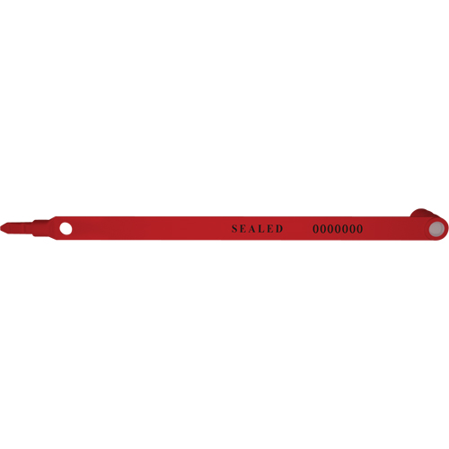 uniFreight Security Seals, 7-3/4", Plastic, Truck Seal Seagulf Marine Industries Inc.