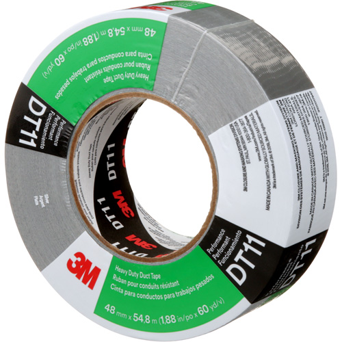 DT11 Heavy-Duty Duct Tape, 11 mils, Silver, 48 mm (2") x 55 m (180') Seagulf Marine Industries Inc.