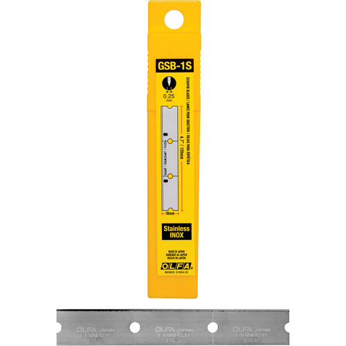Glass Scraper Replacement Blades, Single Style Seagulf Marine Industries Inc.